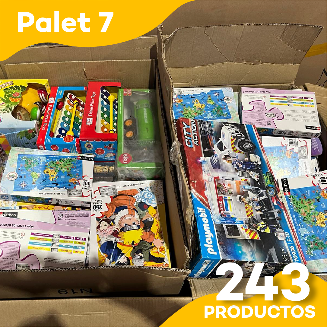 Palet 7 Juguetes