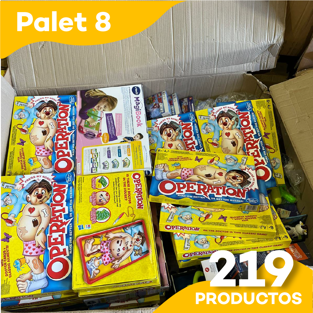 Palet 8 Juguetes