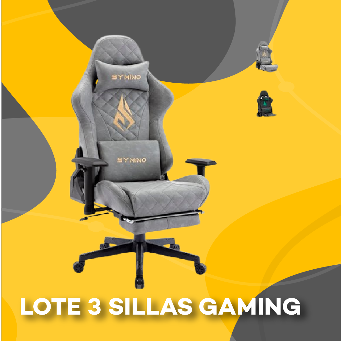 Symino silla gaming FG-02 Gris