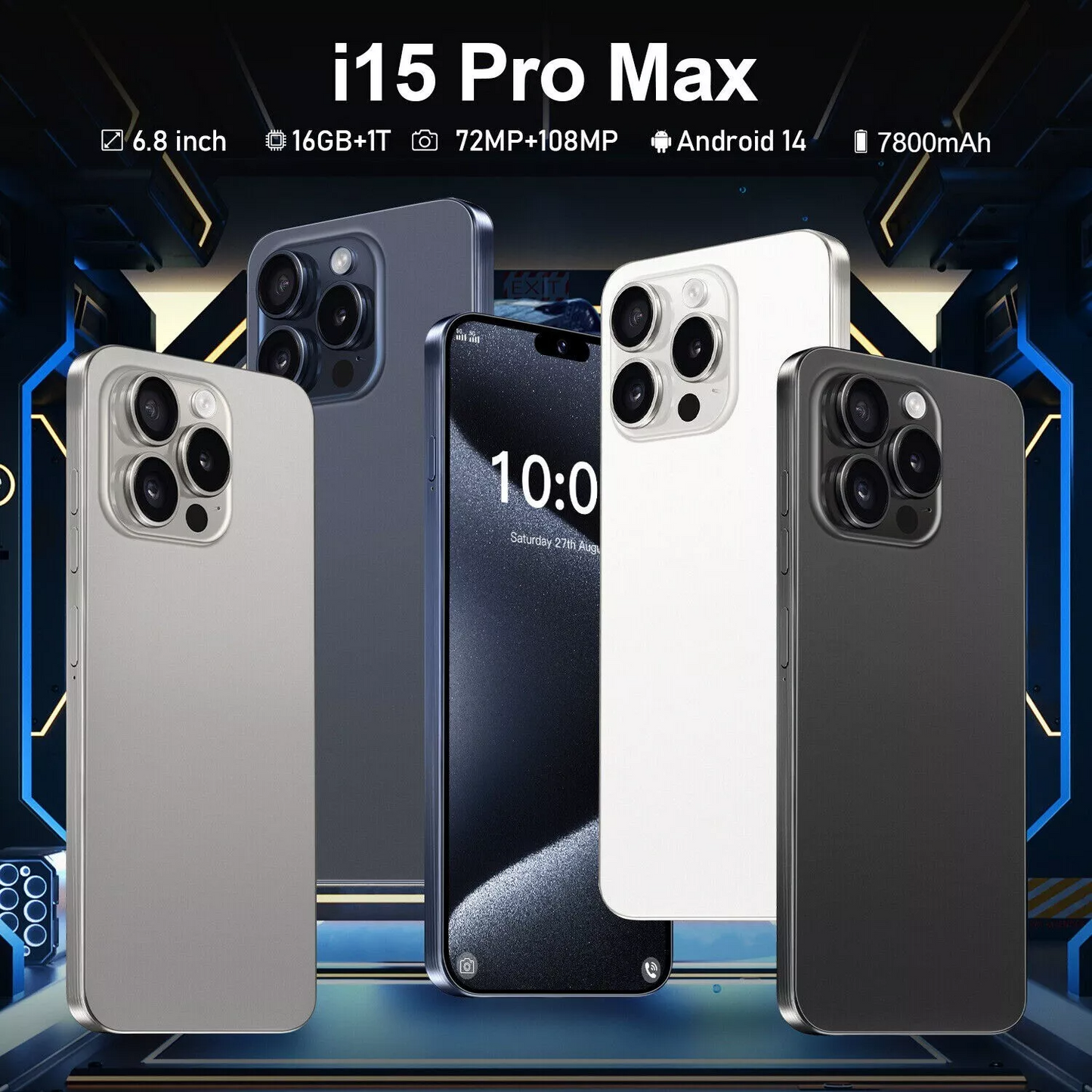 Móvil I15 Pro MAX