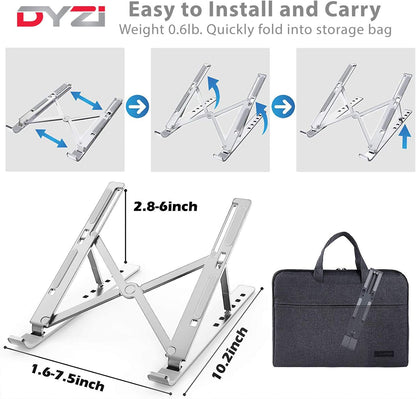 DYZI Soporte de Aluminio ventilado para Laptop