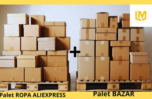 PACK DUO Palet ROPA ALIEXPRESS+ Palet BAZAR