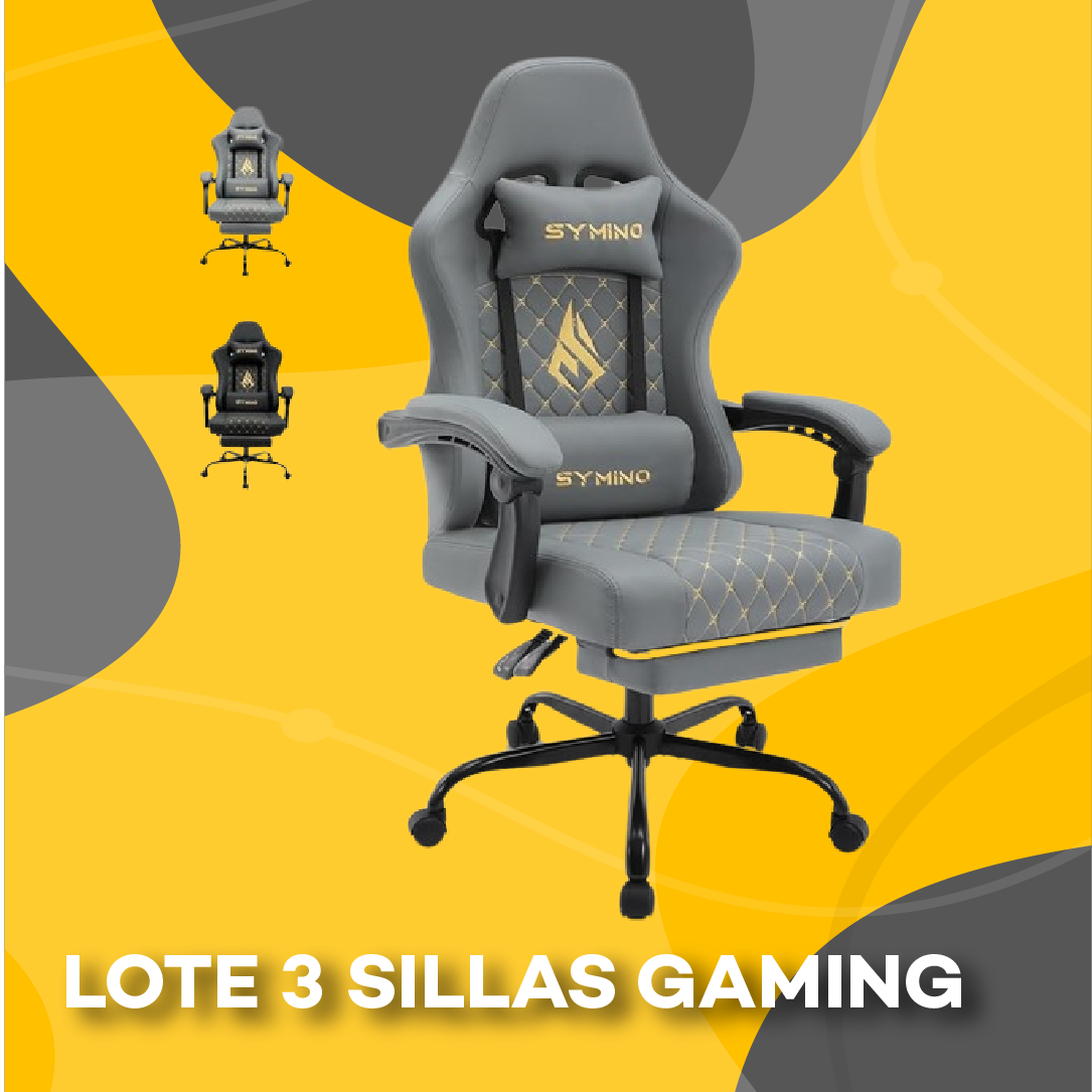 Symino silla gaming FZ-01 Gris