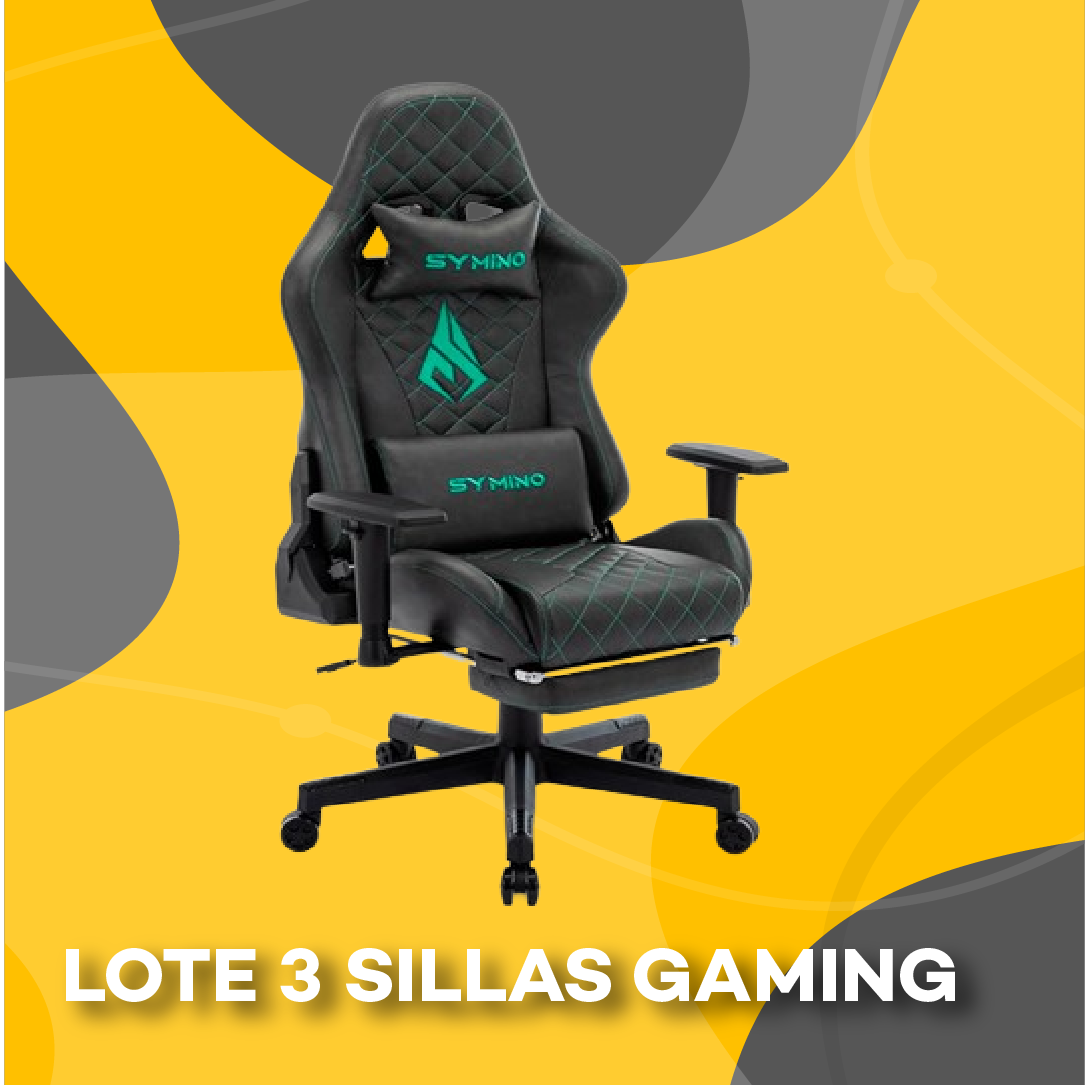 Symino silla gaming FG-02 Negro